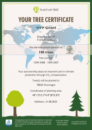 WFP Tree-Certificate
